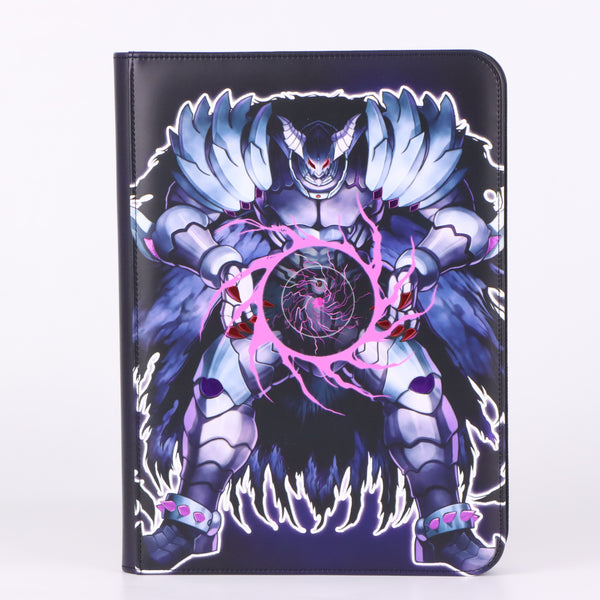 yugioh monarch card sleeves Yu-Gi-Oh! Sleeve Erebus the Underworld 9 Pocket Dark Monarch Binder