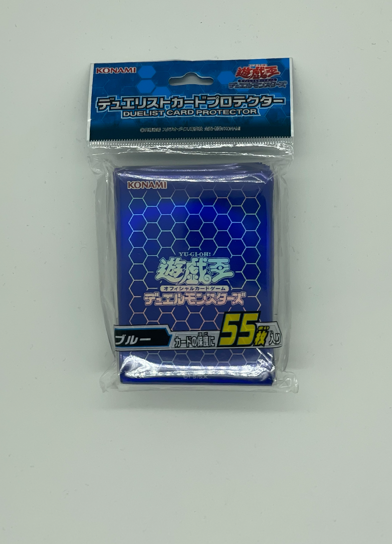 Blue White Hex - Yu-Gi-Oh! Card Sleeves (55 PCS)