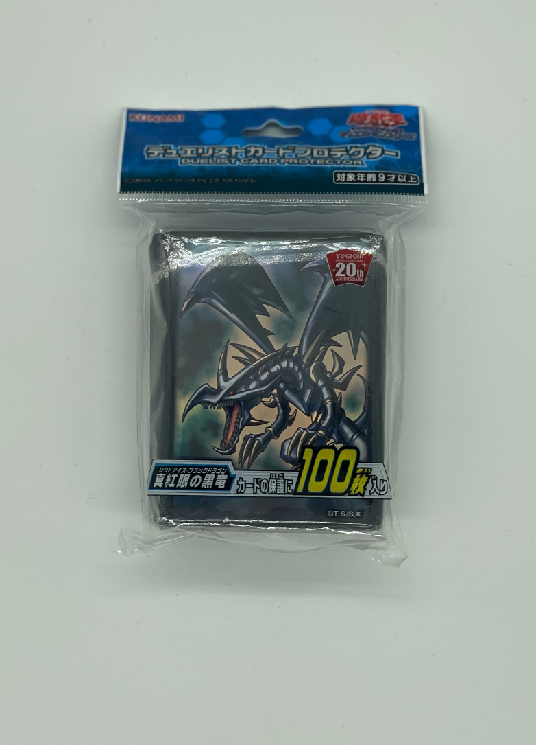 Yu-Gi-Oh! Card Sleeves - Red Eyes (100 PCS) – sleevechief