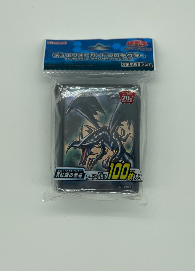 Red Eyes Black Dragon - Yu-Gi-Oh! Card Sleeves (100 PCS) MillenniumSleeves Red Eyes Black Dragon - Yu-Gi-Oh! Card Sleeves (100 PCS) MillenniumSleeves